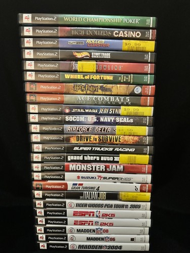 Lotto giochi playstation 2 - 24,