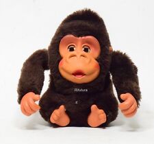 Peluche Automa gorilla Scimmia donkey king kong Vintage Monkey battery toy-0012