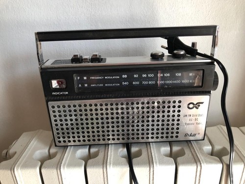 Radio transistor vintage oskar - radio,
