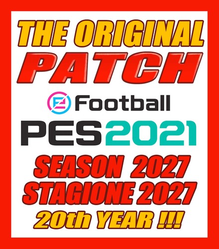 Original patch pes 2021 - original,