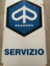 Piaggio Enamel Sign