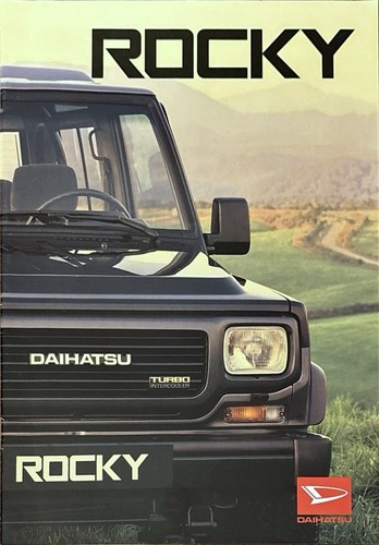 Daihatsu rocky prospekt - daihatsu,