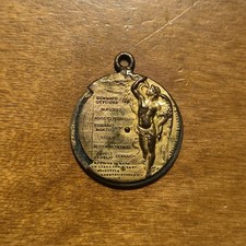 Medaglia CALENDARIO ANNI 20 RARISSIMA Con I Giorni A Disco Orario 