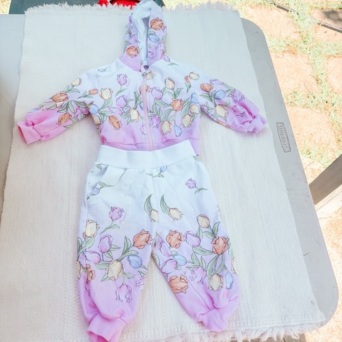 Tuta monnalisa bambina viola - tuta,