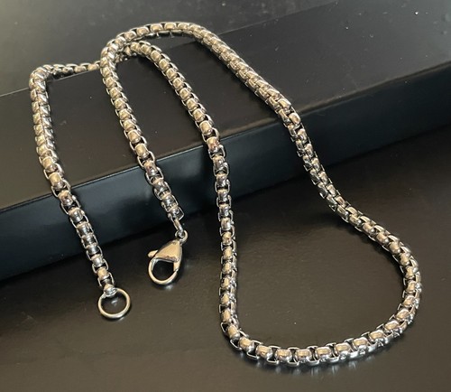 Collana catenina acciaio - catenina,