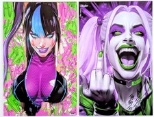 ✨HARLEY QUINN + DOMINOE