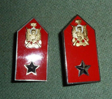 Mostrine Lagunari - Esercito Italiano - marcate Turco - usate vintage