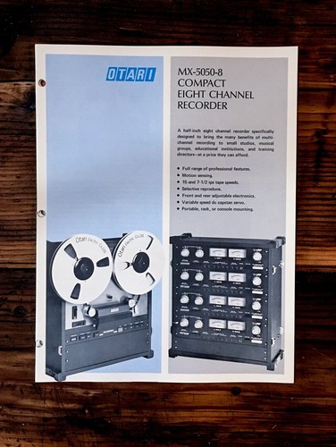 Otari 5050 registratore 8 - mx-5050-8,