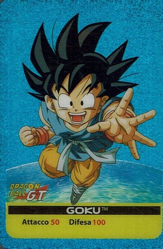 Lamincards dragon ball - ball, gt