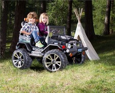 Passeggino elettrico 2 posti Peg Perego Gaucho Superpower 24V auto jeep