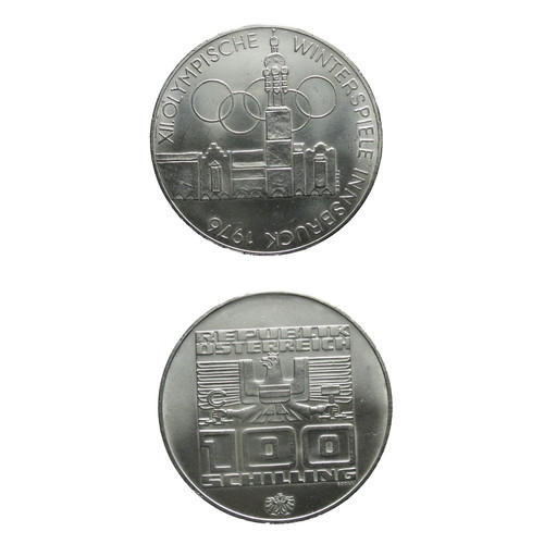 100 scellini 1976 austria - 1976,