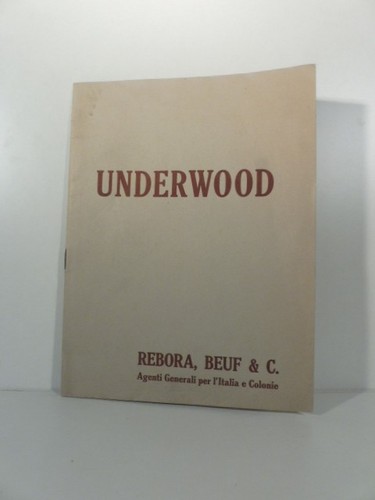 Underwood rebora - underwood., rebora.