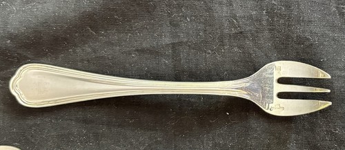 Fourchette huitres en metal - huitres,