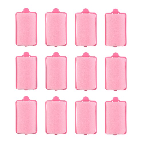 12pcs rosa scuro hair styling - rosa,