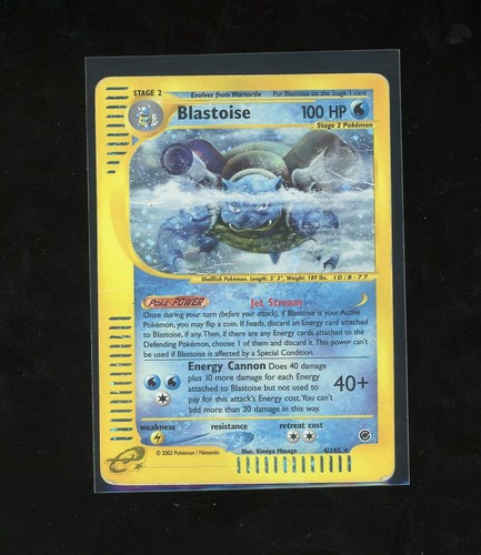 Spedizione 2002 blastoise holo - blastoise,