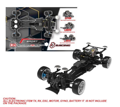 Kit racing sakura d6 - 3,