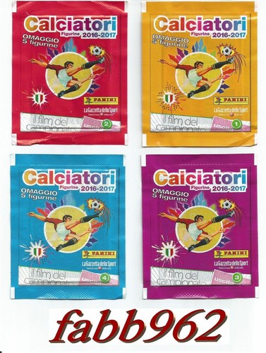 Calciatori panini 2016 2017 - calciatori,