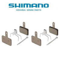 2 Coppie Shimano B01S B03S B05S Pastiglie Disco Freno Bici Mtb Deore LX Altus