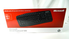 Microsoft Wired Keyboard 500, RT2300 X10-95844. PS/2 version