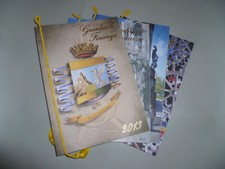 Lotto 4 annate calendari storici Guardia di Finanza 2013-2014-2015-2016