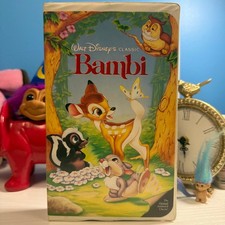 Bambi vhs 1990 disney classics - bambi,