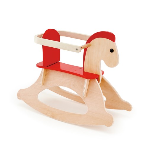 Cavallo dondolo legno - a,