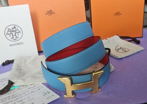Cintura hermes blu rosso - hermes, blu/rosso