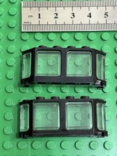 LEGO 2 x Finestra NERA