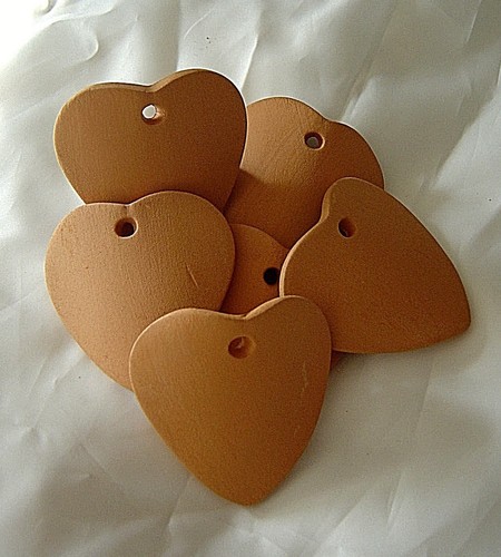 Tegole cuore in - tegole, cotto