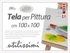 TELA PER PITTURA QUADRO BIANCO