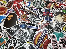 200 Skateboard Stickers bomb