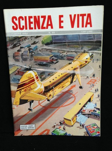 Scienza vita novembre 1952 - scienza,