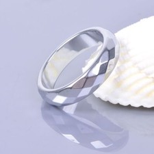 Anello a fascia in ematite