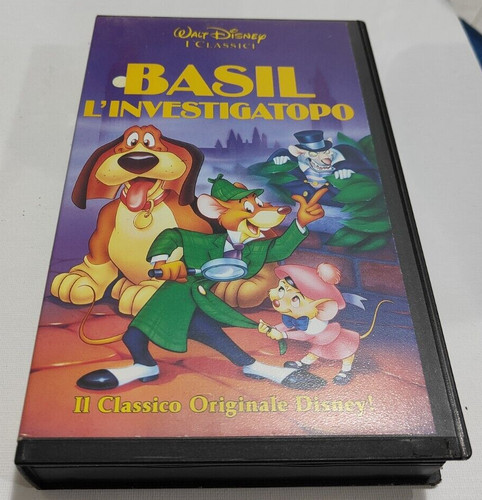 Vhs disney basil - disney,