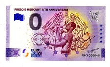 BANCONOTA 0 EURO FREDDIES MERCURY 75ESIMO SVIZZERA 2021