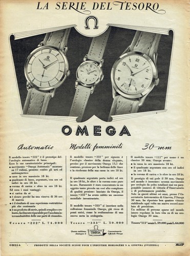 Omega orologio serie del - orologio,