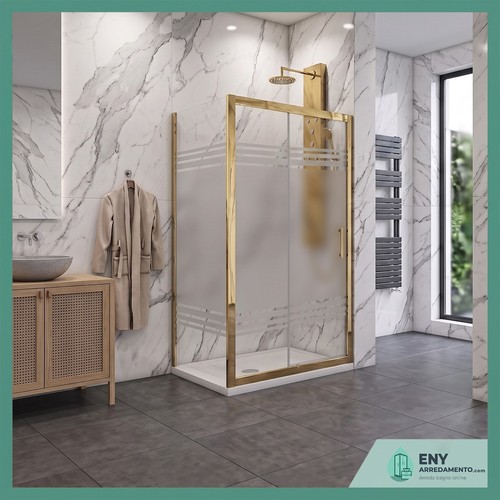 Porta scorrevole con - , lato