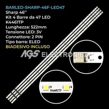 KIT 46 BARRE STRIP 47 LED TV