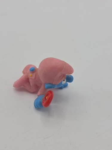 Puffo baby rosa - puffo, con