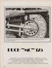 advertising TEST MOTO PUCH MC 125 1972 MOTOAUSTRIACHE REGOLARITA ENDURO EPOCA