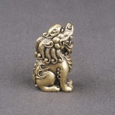 Ornamento statua in ottone
