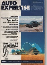 Opel Vectra gl gls cd gt 2000 revue technique expertise carrosserie RTC RTA 1992