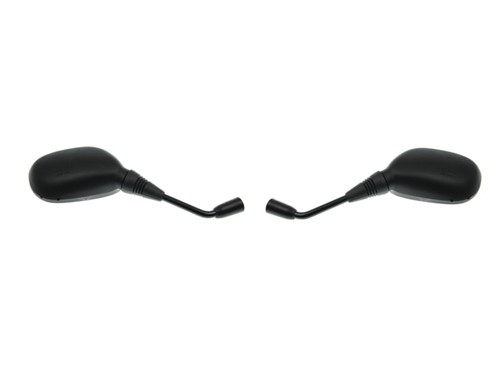 Coppia specchietti neri
