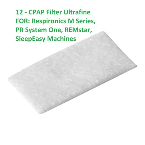 Pack cpap filter ultrafine - 12,