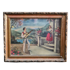 QUADRO con CORNICE DORATA