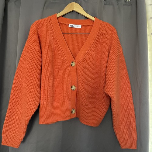 Zara knit cardigan with - zara,