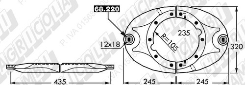 Disco tipo kuhn 55913700