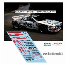 DECALS 1:43 LANCIA 037 TUBORG