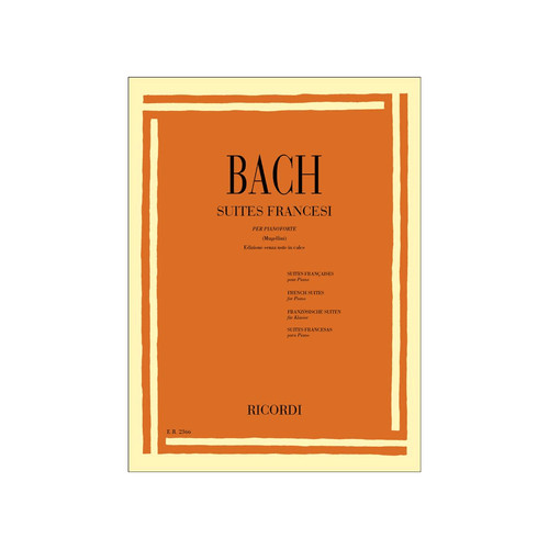 Bach suites francesi - bach,