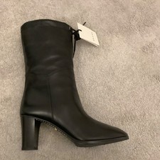 Gucci stivali in pelle effetto